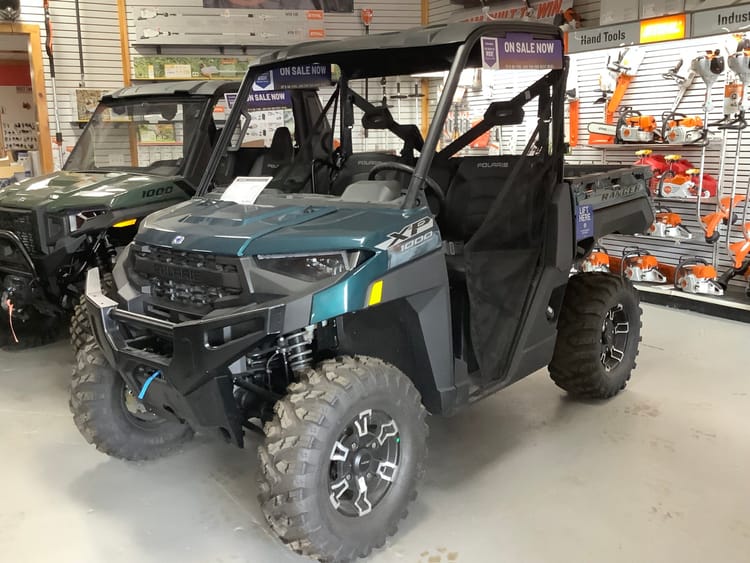 2026 Polaris Ranger XP 1000 Premium – Blue Labyrinth