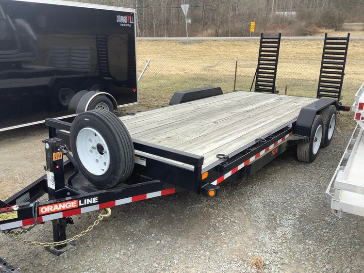 Orange Line EQ16 83″x17’+3′ Equipment Hauler